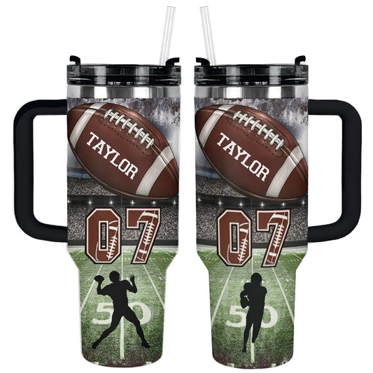 Shineful Tumbler Personalized Touchdown