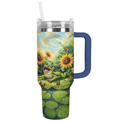 Shineful Tumbler Frog Sunny Haven