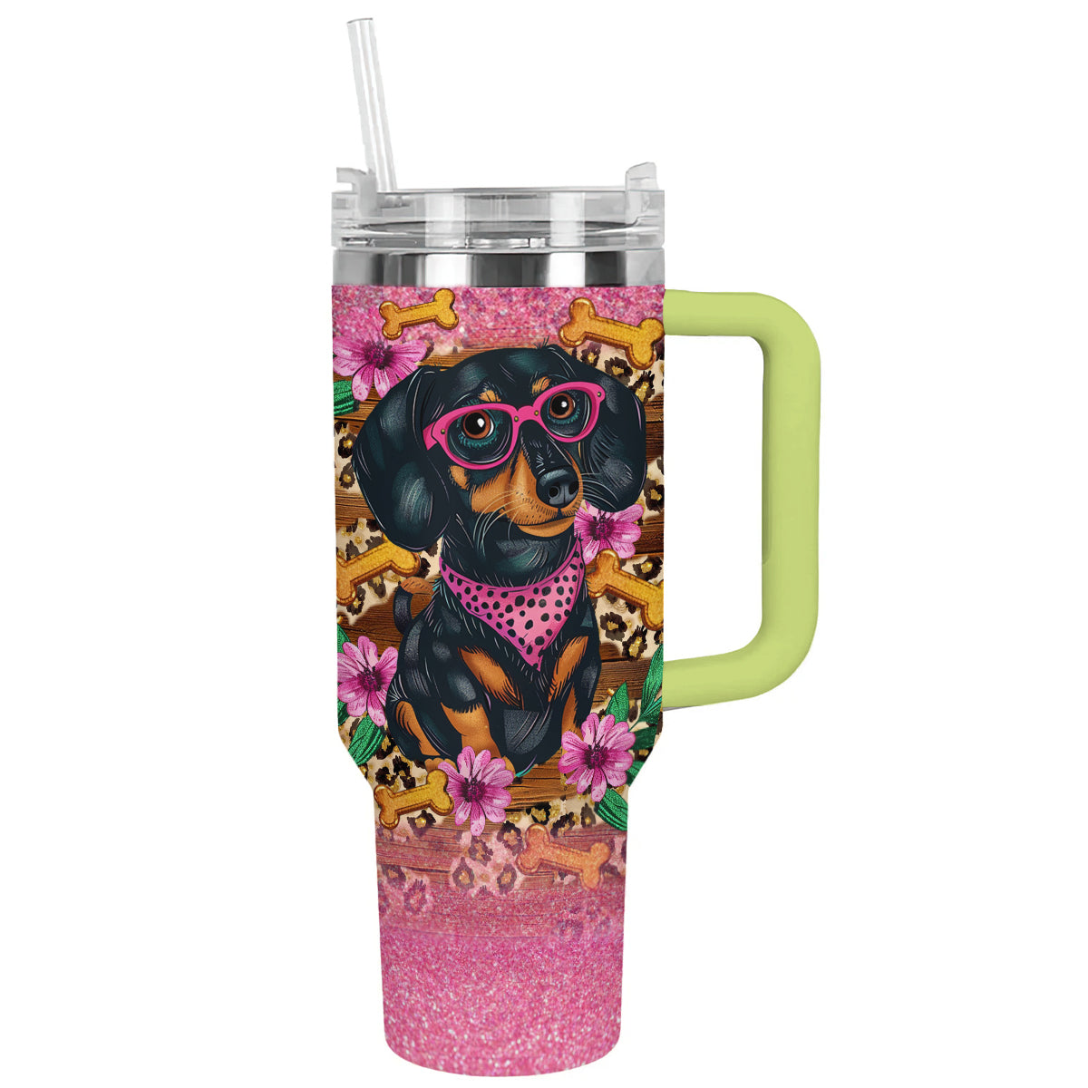 Shineful Tumbler Dachshund Diva Delight