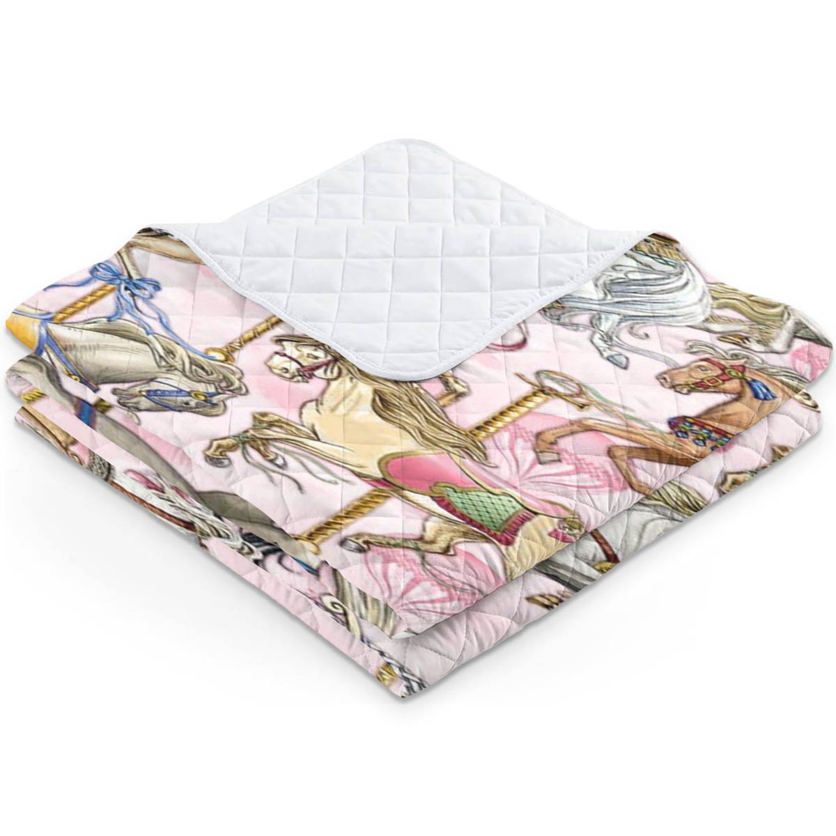 Shineful Quilt 3-Piece Set Carousel Elegance