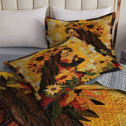 Shineful All Season Quilt 3-Piece Set Sunshine Jesus