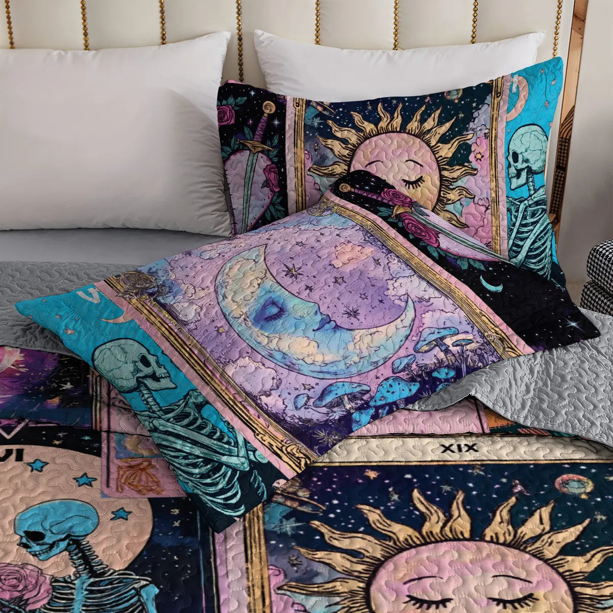 Shineful All Season Quilt 3-teiliges Set - Mystical Slumber Tarot