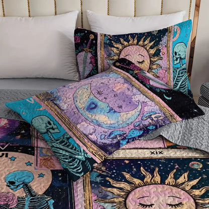 Shineful All Season Quilt 3-Piece Set - Mystical Slumber Tarot