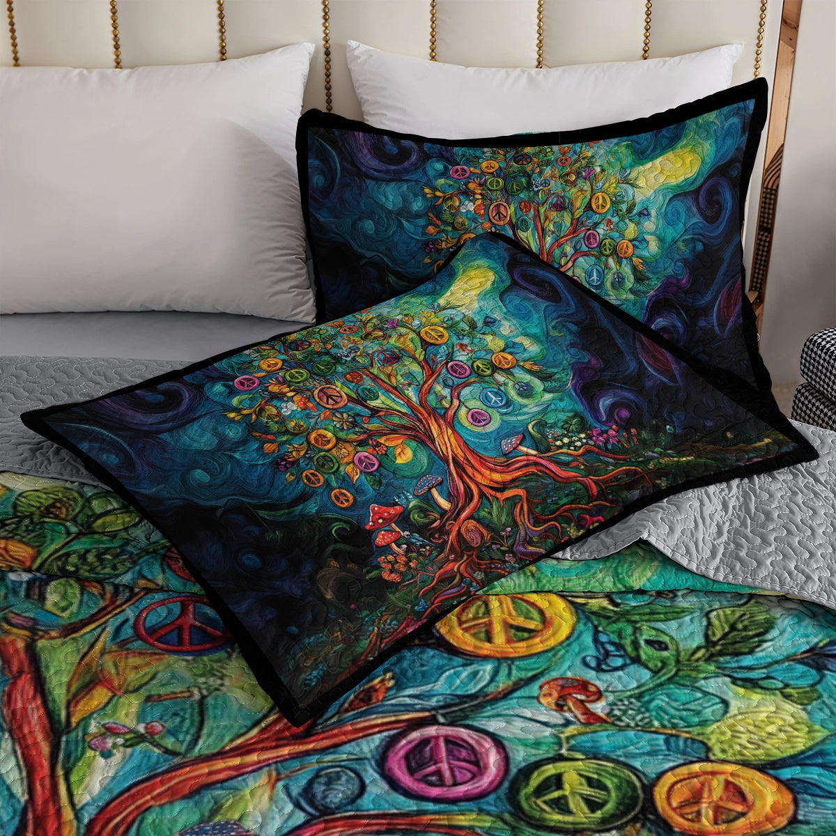 Shineful All Season Quilt 3-Piece Set - Hippie Haven