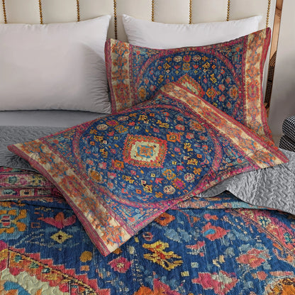 Shineful All Season Quilt 3-Piece Set - Bohemian Rhapsody