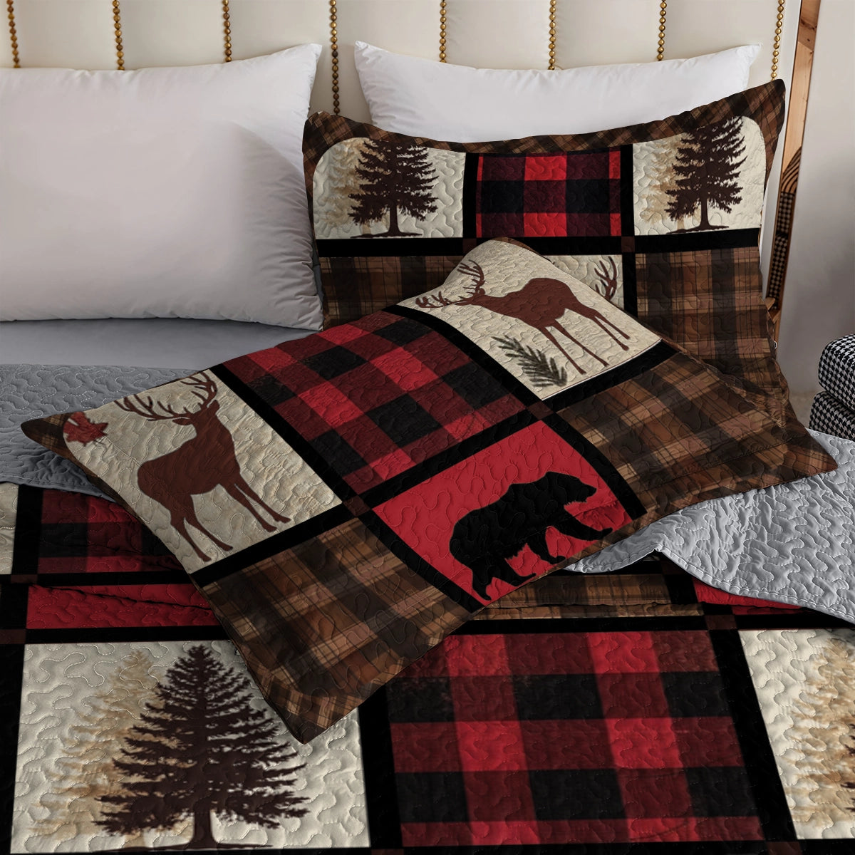 Shineful All Season Quilt 3-Piece Set - Christmas Winter Wonderland