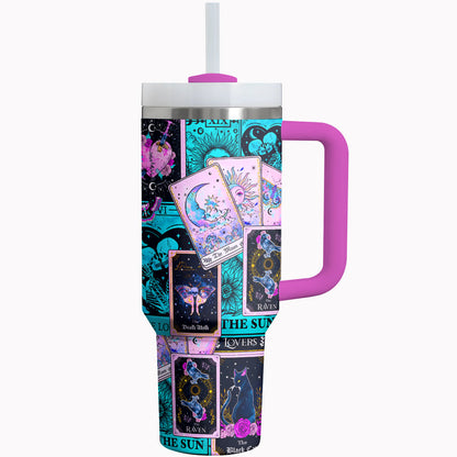 Tarot Shineful Tumbler Sip Your Fate