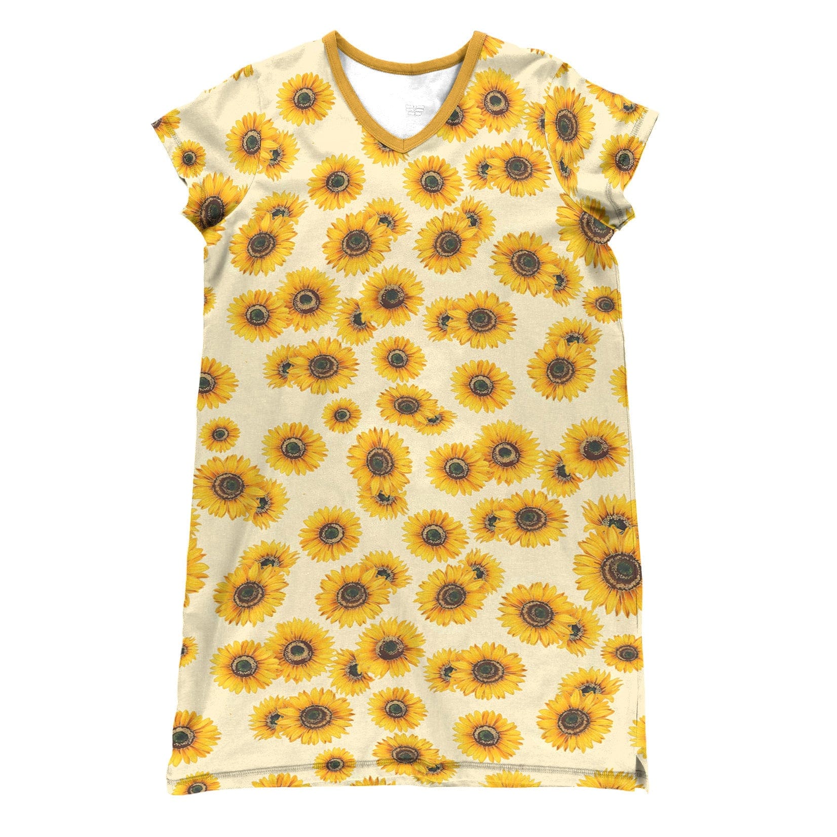 Sunflower Shineful® V-Neck Nightshirt Dance Tl10 Nightshirts