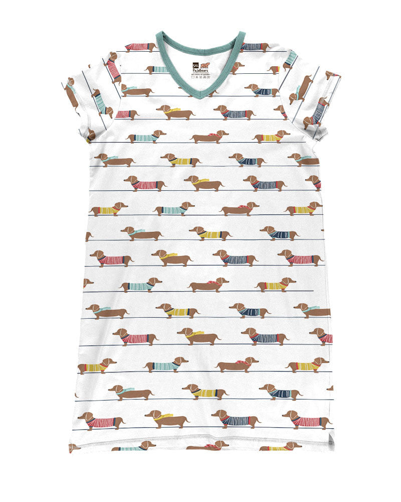 Dachshund Shineful® V-Neck Cool Tl10