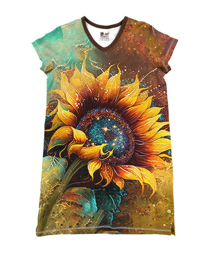 Sunflower Shineful® V-Neck Nightshirts Shine Th7 Nightshirt