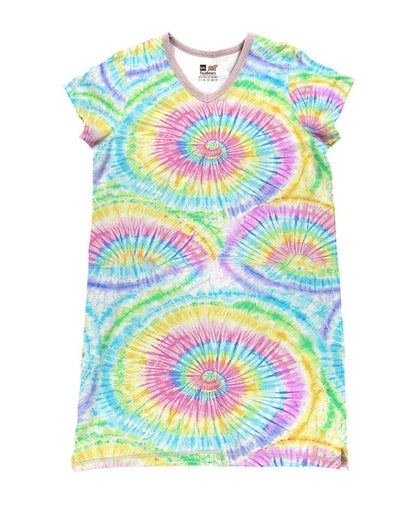 Tie Dye Shineful® V-Neck Nightshirt Hm8 Nightshirts