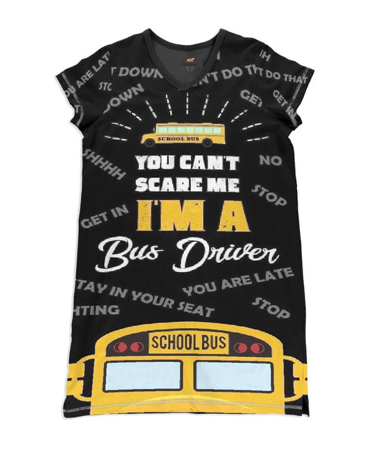 Bus Driver Shineful® V-Neck Women’s Nightshirts I’m A Qa55