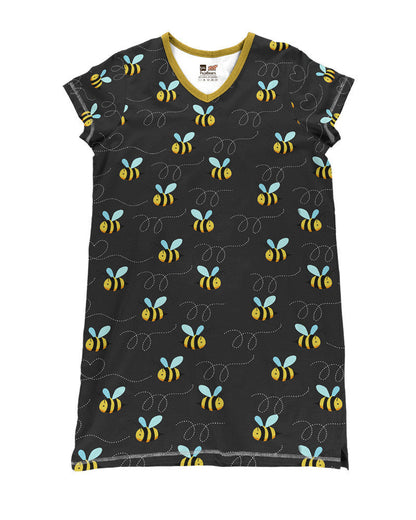 Bee Shineful® V-Neck Nightshirts Little Th7 Nightshirt