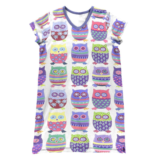 Owl Quilting Shineful® V-Neck Creative Decoration Tl10