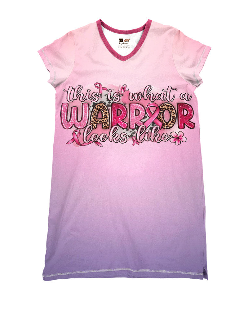 Breast Cancer Shineful® V-Neck Women’s Warrior Wommen Mn8