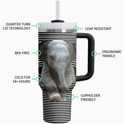 Elephant Shineful Tumbler Baby Ellie