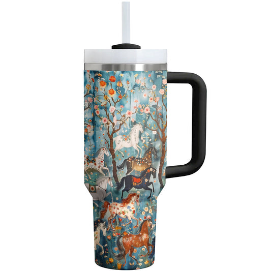 Horse Shineful Tumbler Enchanted Gallop