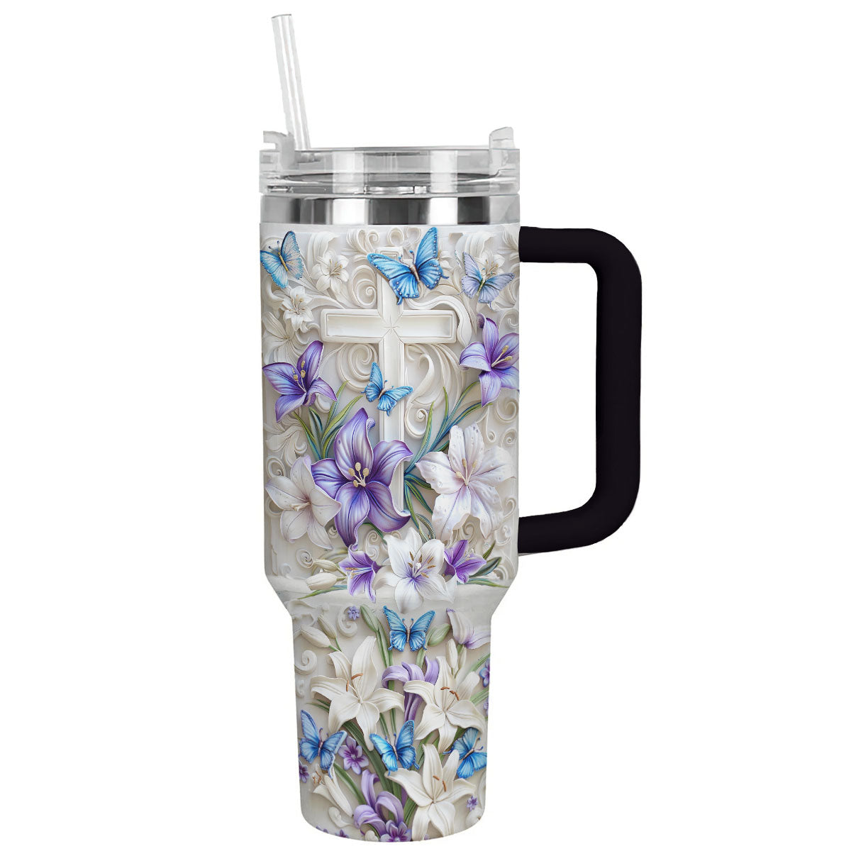 Shineful Glossy Tumbler Serene Butterfly Faith Ver2