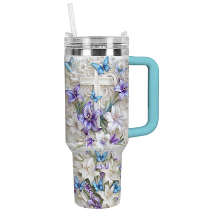 Shineful Glossy Tumbler Serene Butterfly Faith Ver2