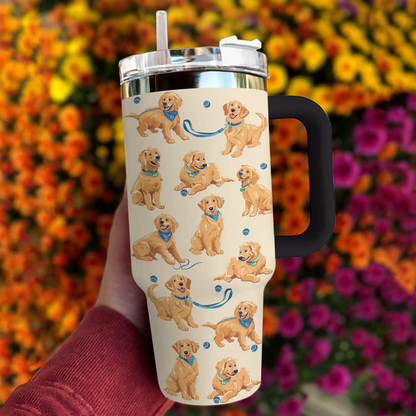 Shineful Tumbler Dynamic Golden