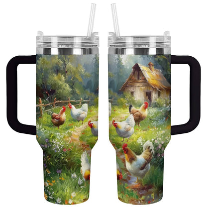 Shineful Tumbler Chicken In ForestRoost