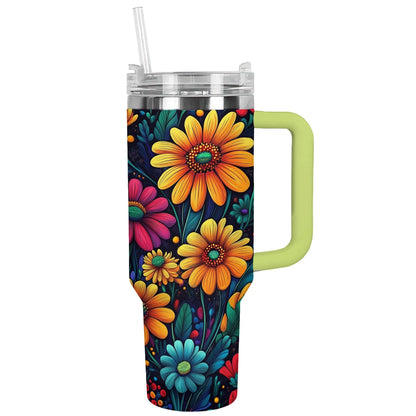 Shineful Tumbler Hippie Flower Power