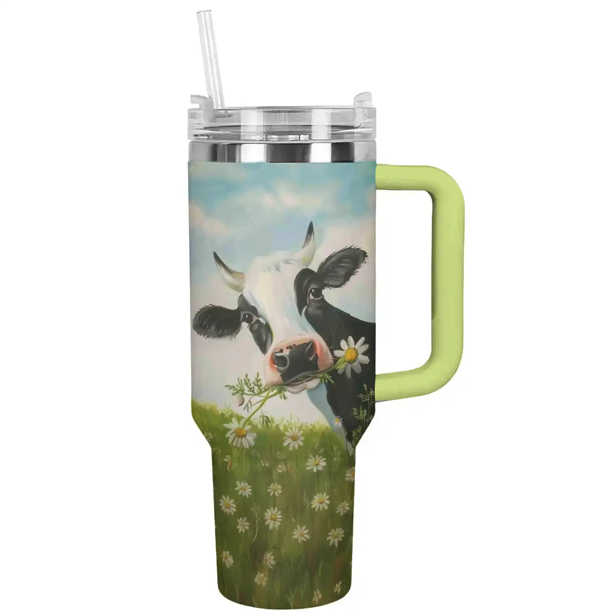 Shineful Tumbler Daisy Cow