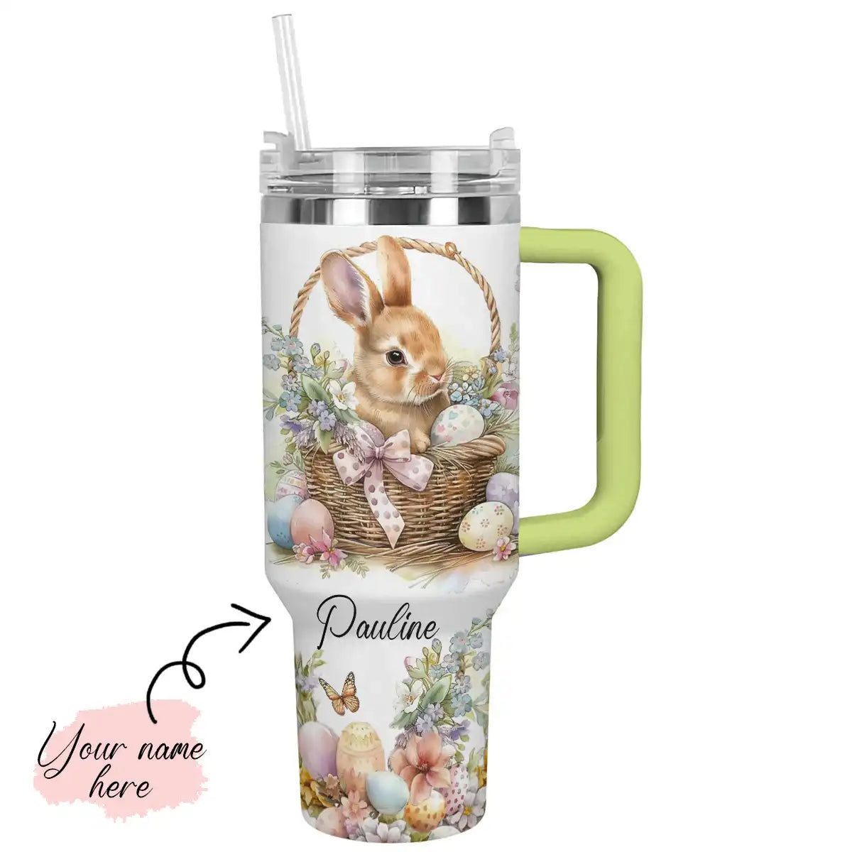 Shineful Tumbler Bunny with Eggs