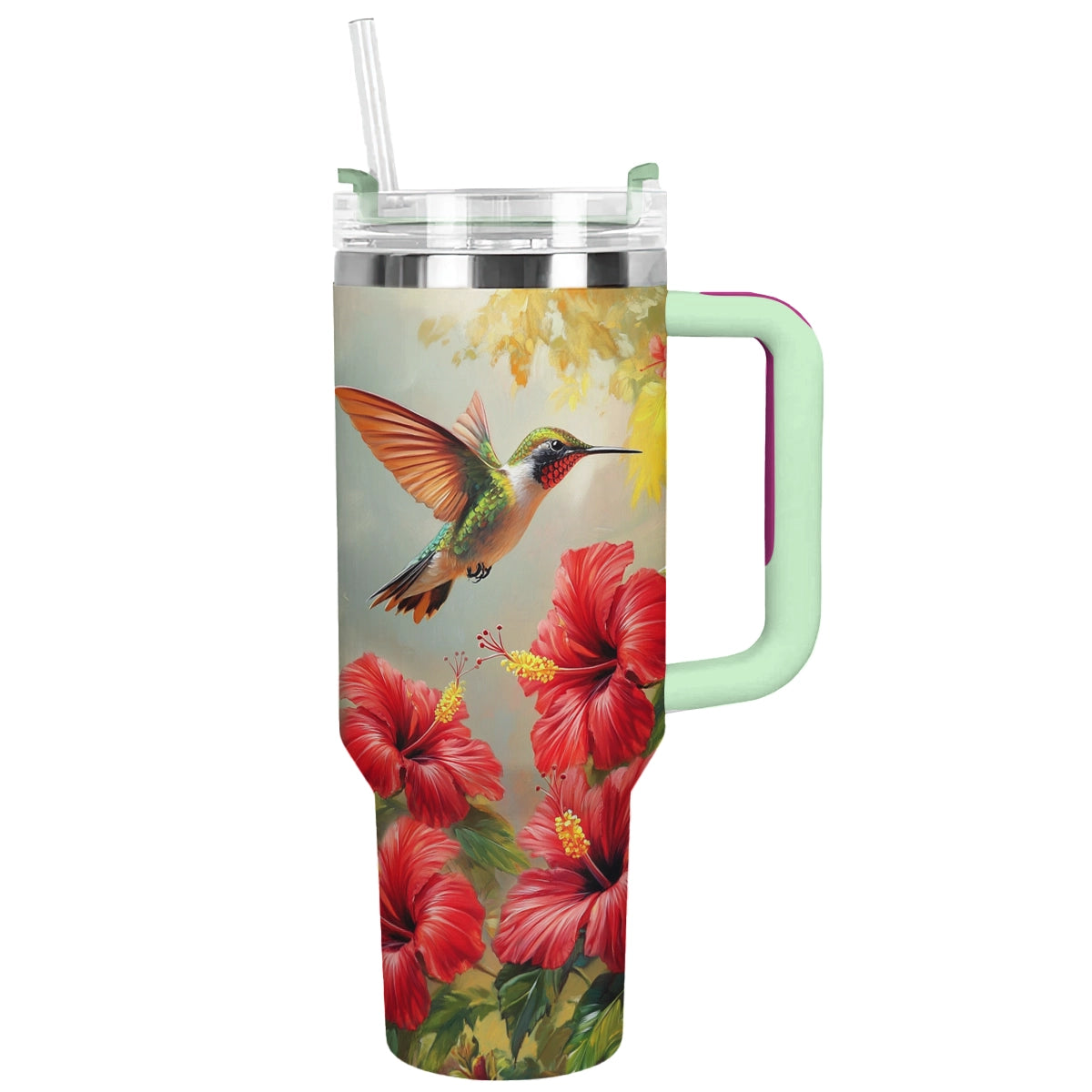 Glänzender Tumbler Kolibri Tropical Serenade