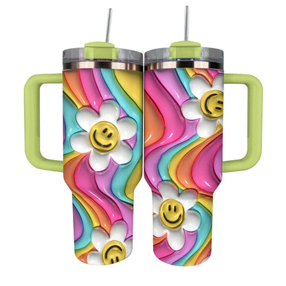 Shineful Tumbler Puffy Smiley