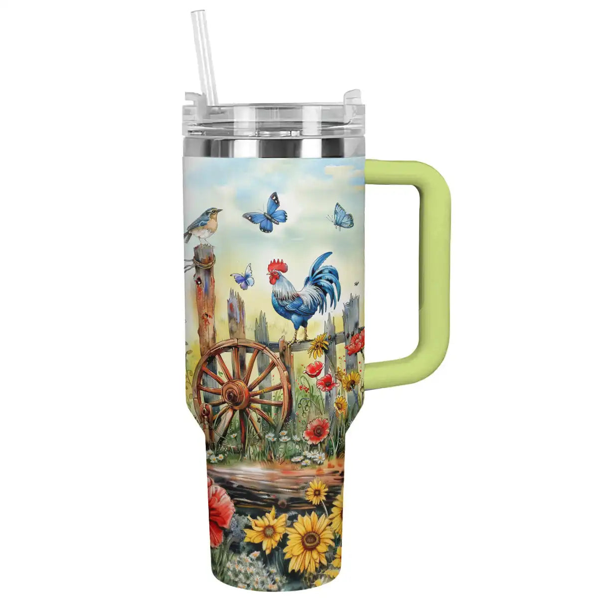 Glänzender Becher Country Charm