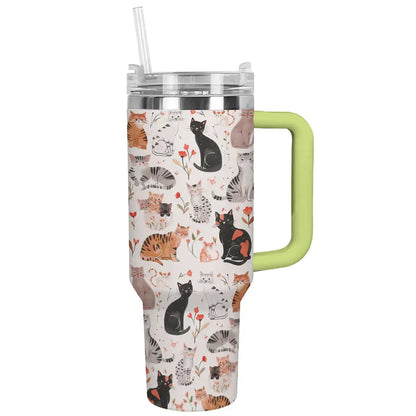 Shineful Tumbler Spring Cats