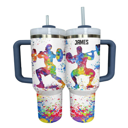 Shineful Personalized Tumbler Strongest Man