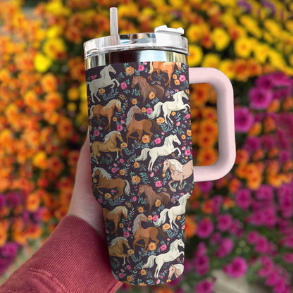 Horse Shineful™ Tumbler 40 Oz Elegent Tl10 40Oz