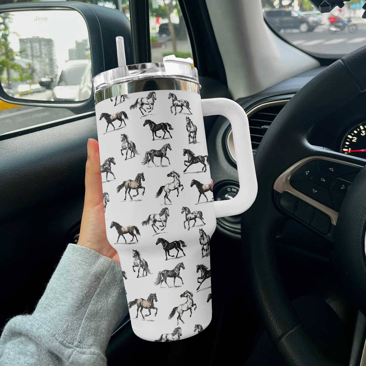 Horse Shineful™ Tumbler 40 Oz Simple Tl10 40Oz