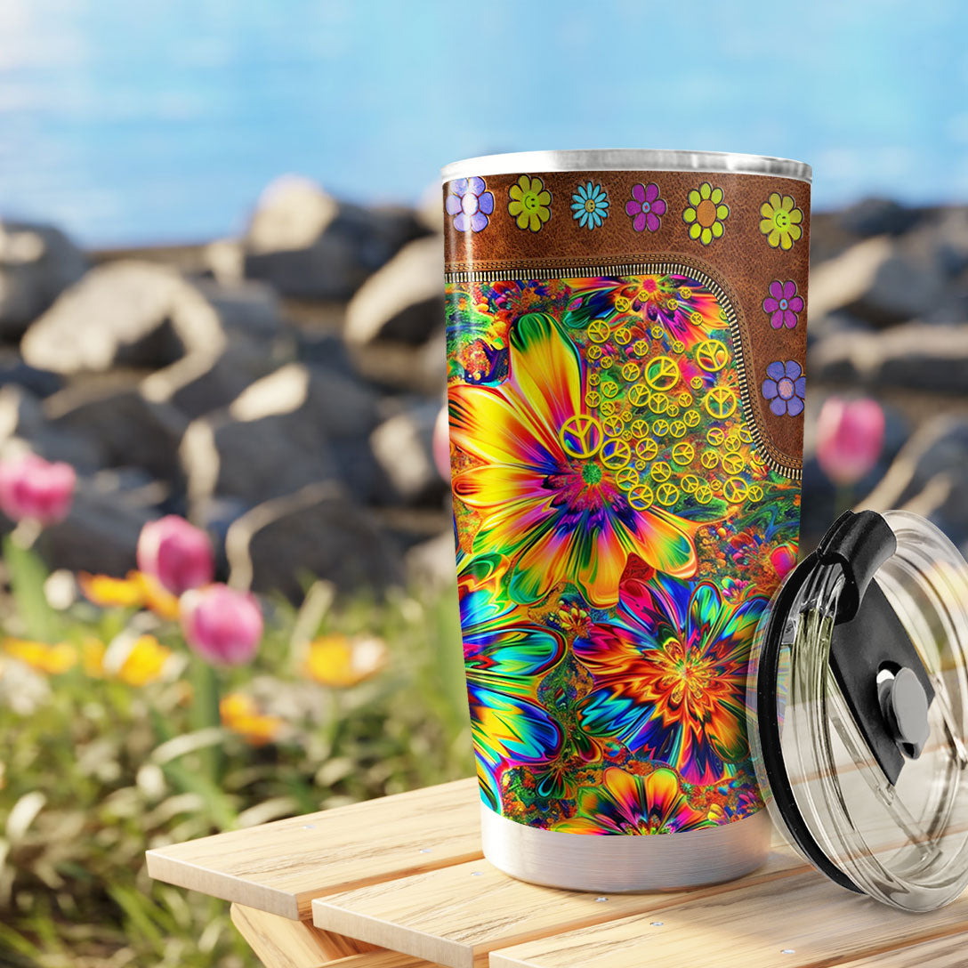 Shineful 20oz Tumbler Hippie Soul Love