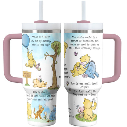 Classic Honey Bear Wisdom Shineful Tumbler