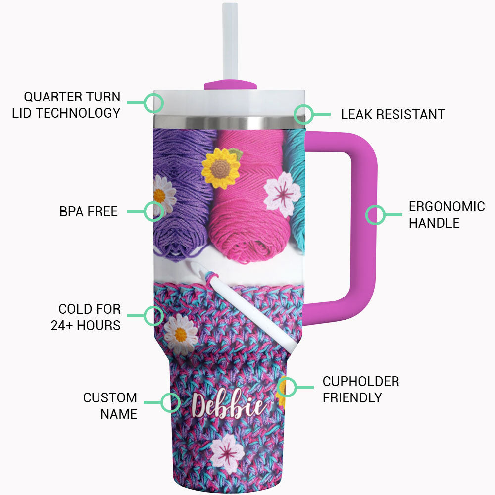 Crochet Shineful Tumbler Crochet Clique