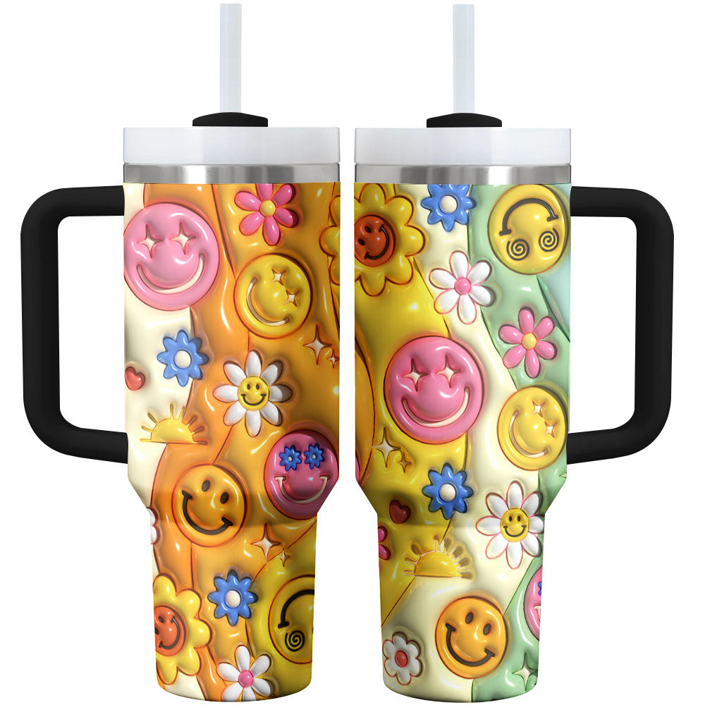 Shineful Glossy Tumbler Rainbow Smiles