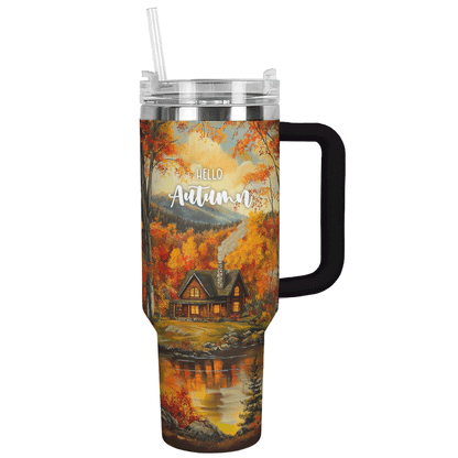 Shineful Tumbler Hello Autumn