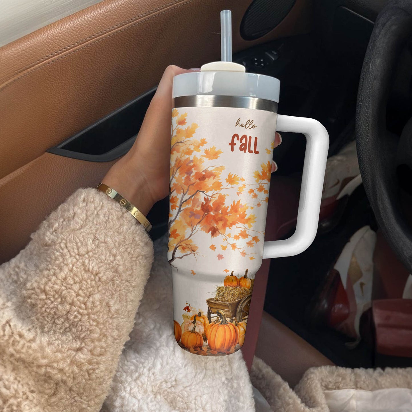 Shineful Tumbler Hello Fall