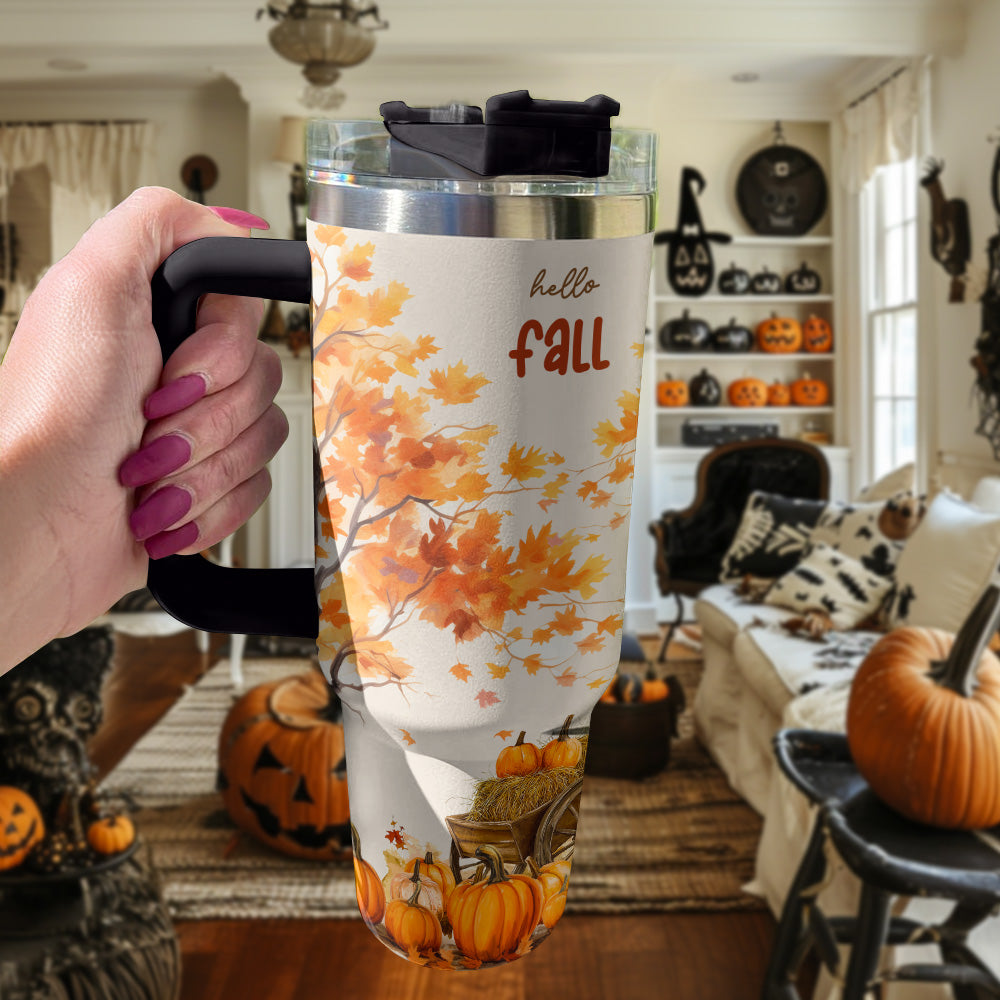 Shineful Tumbler Hello Fall