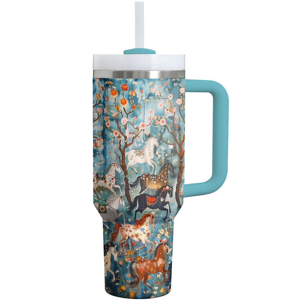 Horse Shineful Tumbler Enchanted Gallop