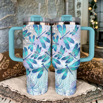 Dragonfly Shineful Tumbler 40/30oz Dragonfly Delight