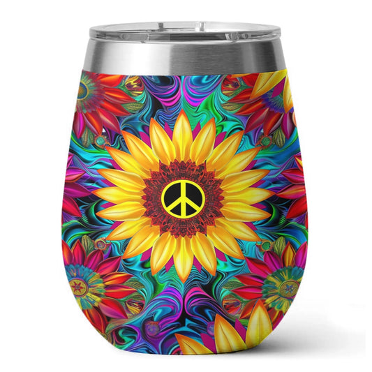 Shineful Wine Tumbler Hippie Shining