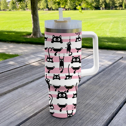 Shineful Tumbler Purrfectly Playful Cats