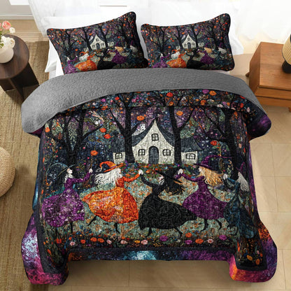 Shineful All Season Quilt 3-Piece Set Beautiful Witchy Woman (Clearance)