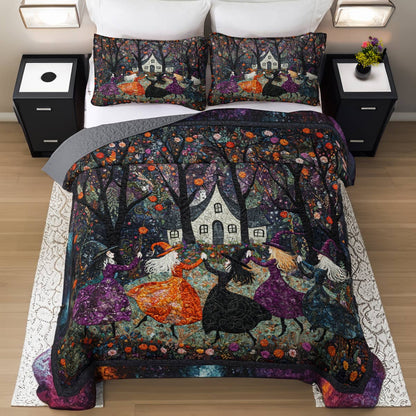 Shineful All Season Quilt 3-Piece Set Beautiful Witchy Woman (Clearance)