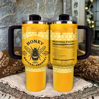 Shineful Tumbler Bee Natural Honey