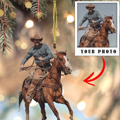 Horse Lovers Shineful® Decoration Ornament Personalized Upload Tl10